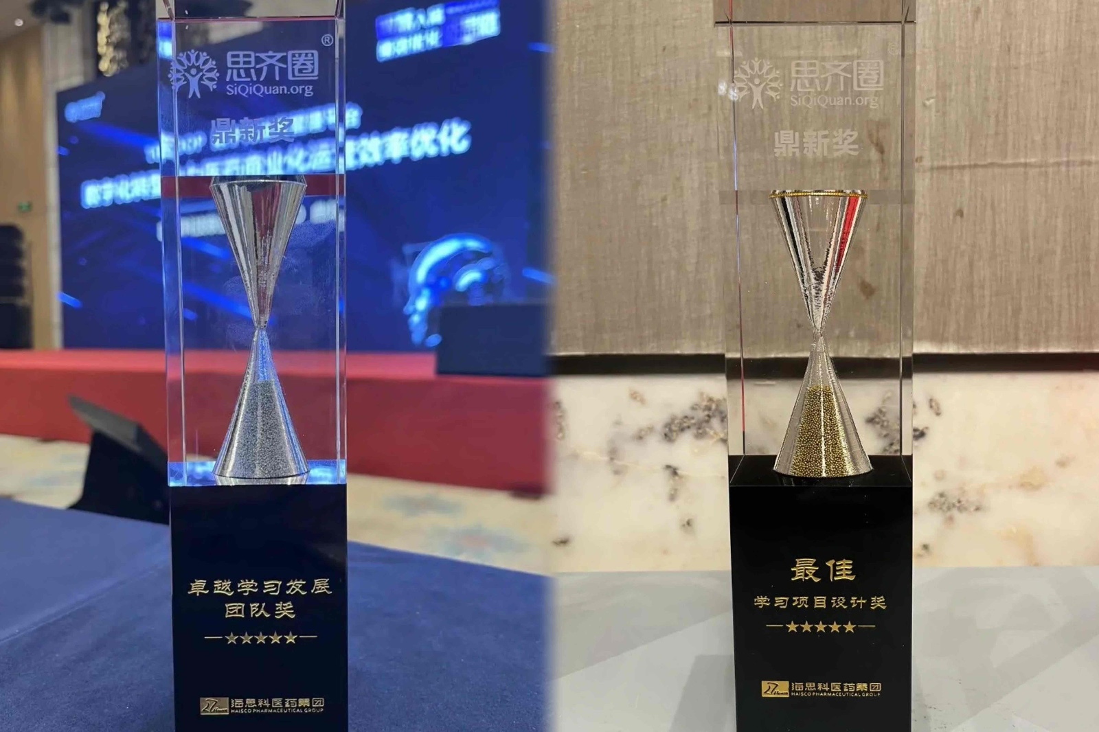 35222葡京医药集团荣获“鼎新奖-卓越学习发展团队奖”等三项荣誉